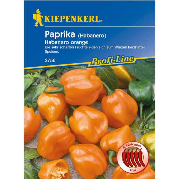 Paprika 'Habanero orange'