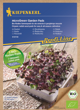 ProfiLine Bio Radieschen Nachfüllpads für MicroGreen Garden