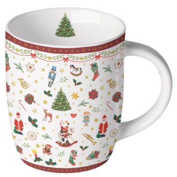 Tasse Weihnachtsornamente (0,2 Liter)