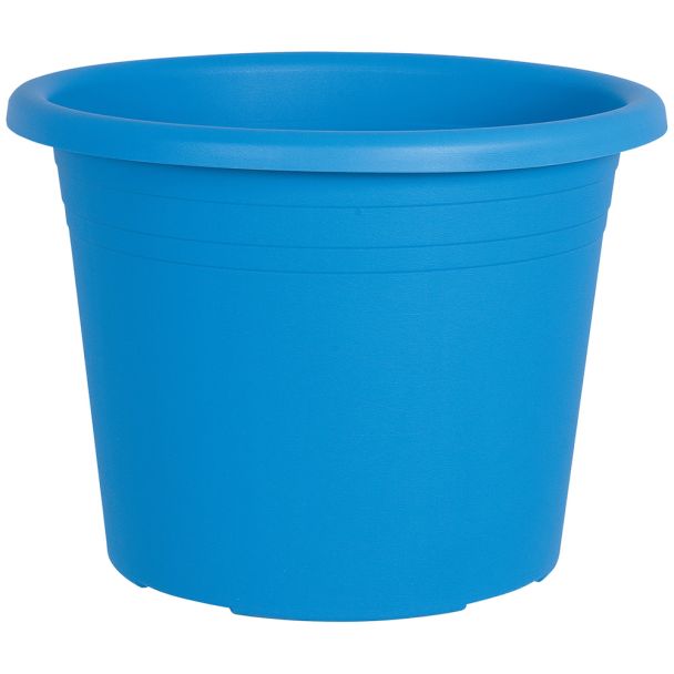 Blumentopf 'Cylindro', hellblau, Ø 30 cm