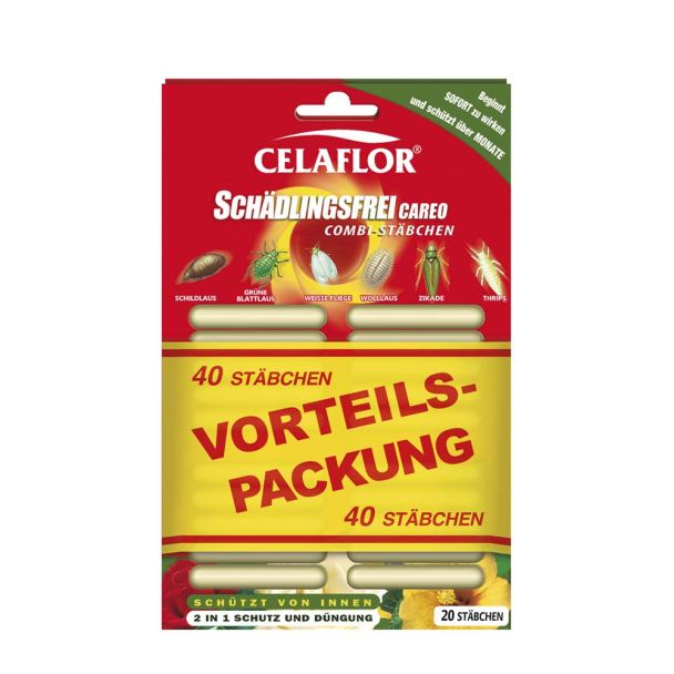 Celaflor® 'Schädlingsfrei CAREO' Combi-Stäbchen (40 Stück)
