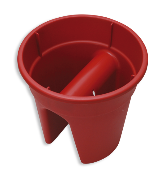 Flowerclip, 4er Set, rot