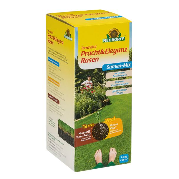 TerraVital® 'Pracht&EleganzRasen' Samen-Mix 1,5 kg (1 kg / € 15,33)