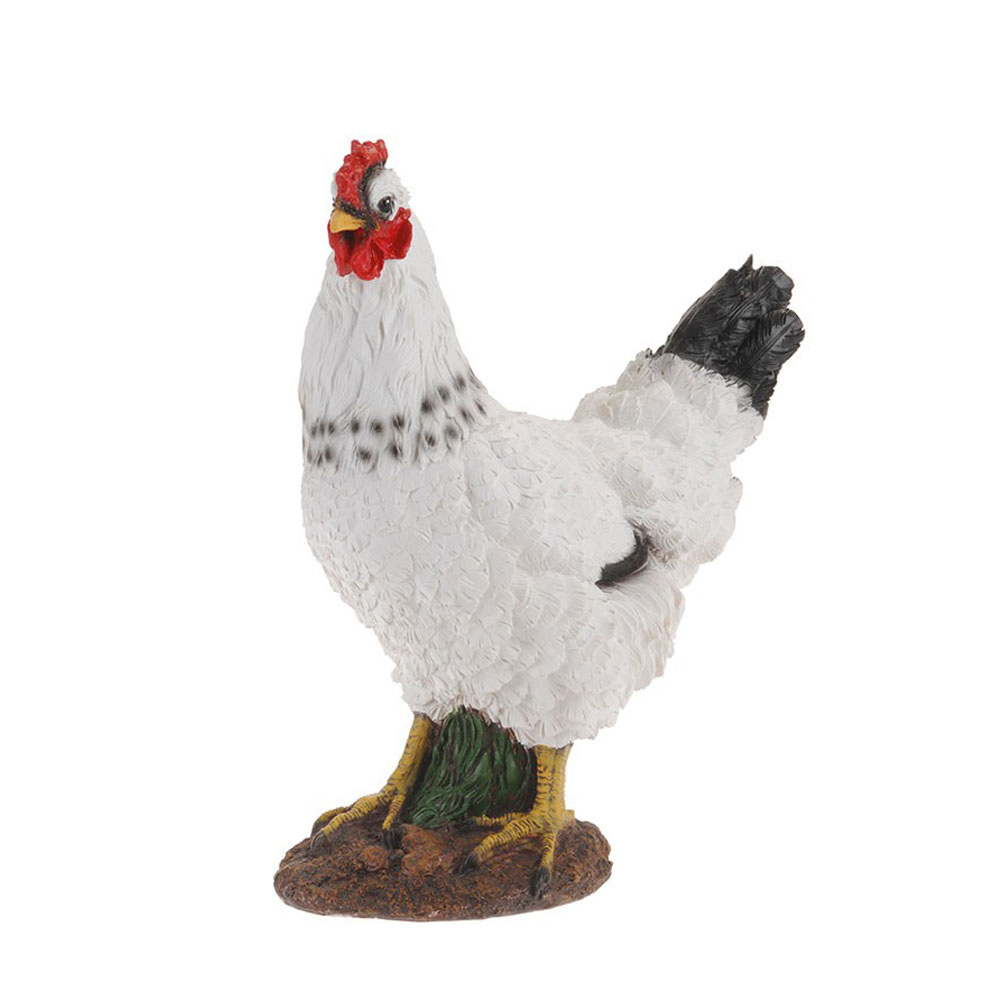 Deko Huhn 27 X 15 X 35 Cm Stehend Deko Figuren Deko Objekte