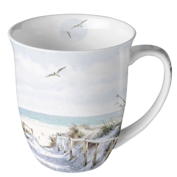 Tasse Strandkabine (0,4 Liter)