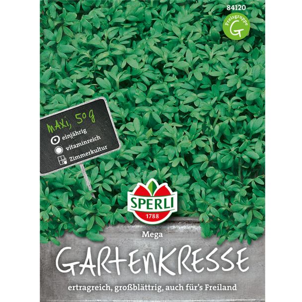 Sperli Gartenkresse 'Mega' Großblättrig - 50 g