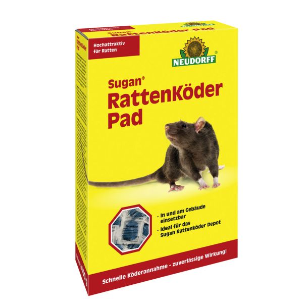 Sugan® Ratten Köder Pad 400 g (1 kg / € 52,48)