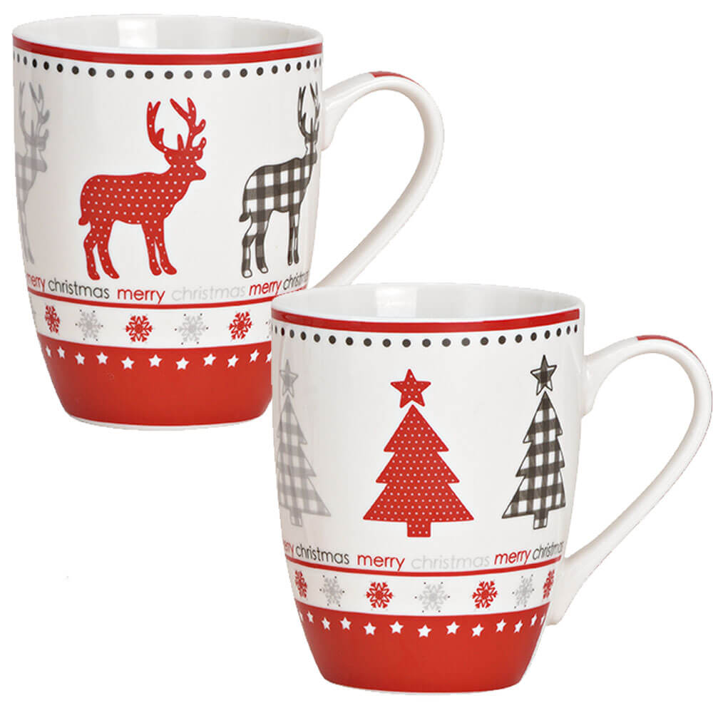 Tassenset "Elch und Tannenbaum" (2er Set) kaufen Ahrens+Sieberz