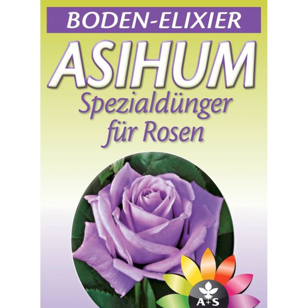 ASIHUM-Spezialdünger für alle Rosen (100 g / € 0,45)