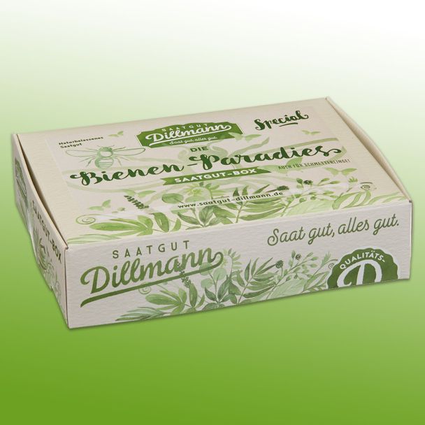 Bienenparadies Saatgut-Box S Bio, Karton