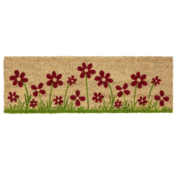 ASTRA Fußmatte Coco Style 'Blumenwiese', 25 x 75 cm