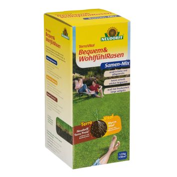 TerraVital® 'Bequem&WohlfühlRasen' Samen-Mix 1,5 kg (1 kg / € 17,33)