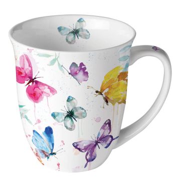 Tasse Schmetterlinge (0,4 Liter)