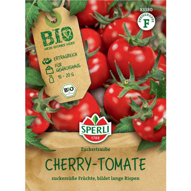 BIO Cherrytomate Zuckertraube