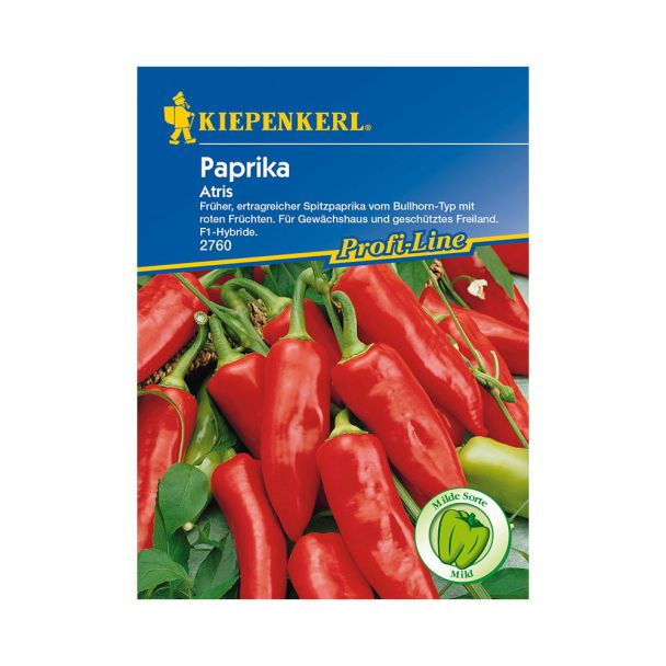 Samen Paprika 'Atris' - F1 Hybride