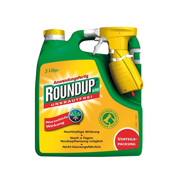 ROUNDUP® ALPHEE UNKRAUTFREI 3 Liter (1 Liter / 8,33 €)