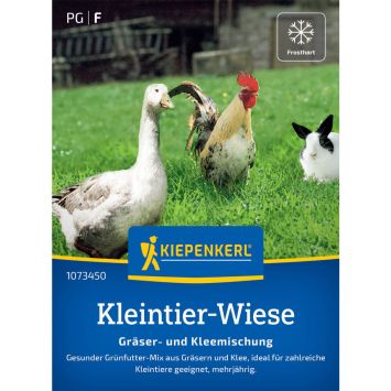 Kleintier-Wiese Gräser- und Kleemischung