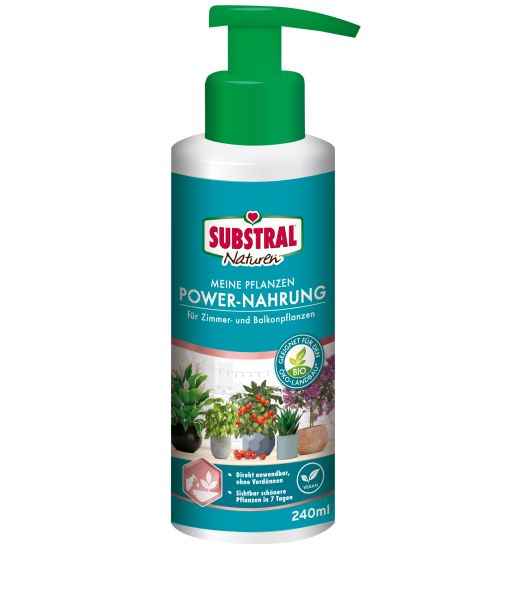 Substral Naturen® Meine Zimmerpflanzen PowerNahrung 240 ml (1 L / € 22,88)