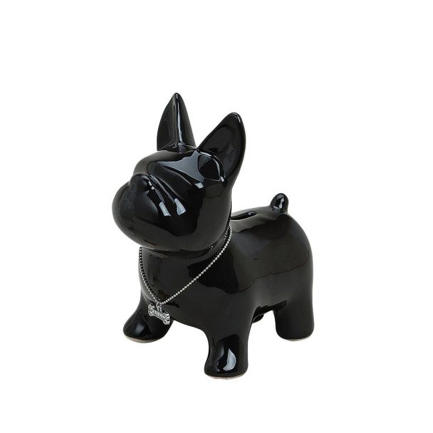 Spardose �Hund� Keramik, 15 x 10 x 17, schwarz DekoFiguren & Deko