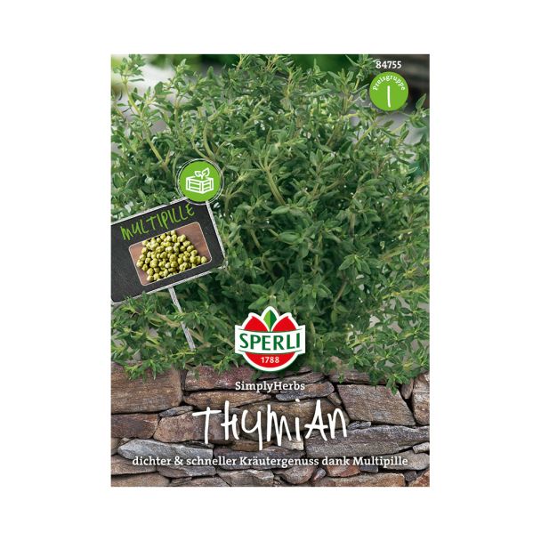 Thymian - SimplyHerbs Multipille - Saatgut