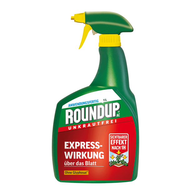 Roundup® AC, 1 Liter - ohne Glyphosat (1 L / € 12,99)