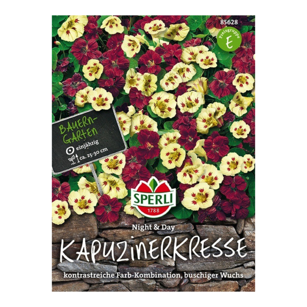 Kapuzinerkresse 'Night & Day'
