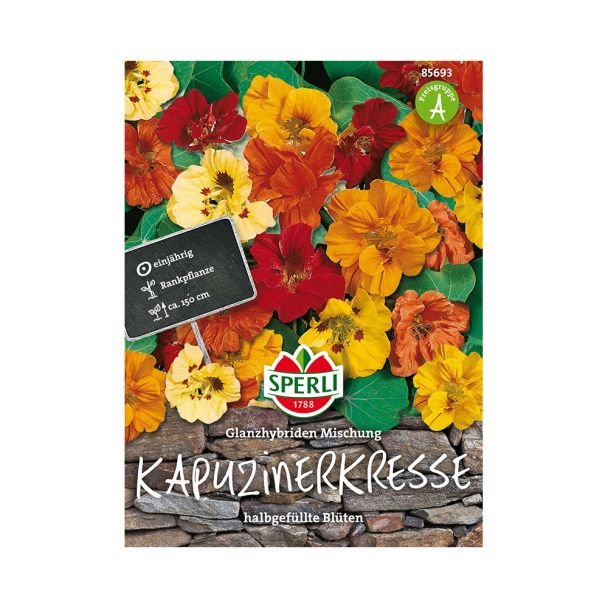 Kapuzinerkresse 'Glanzhybriden Mischung'