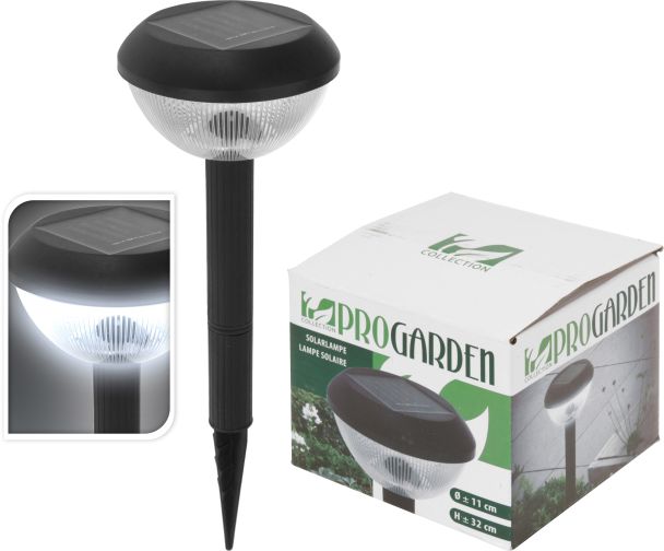 Solarlampe, 35,5 cm, kugelförmig