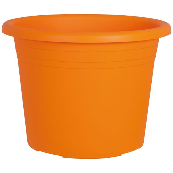 Blumentopf 'Cylindro', orange, Ø 30 cm