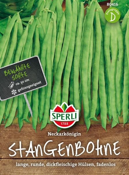 Sperli Stangenbohnen 'Neckarkönigin'