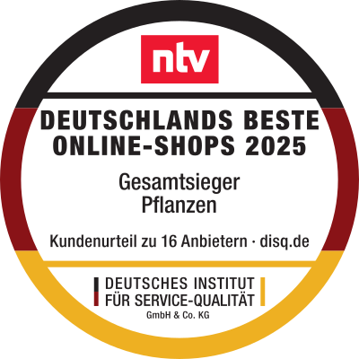 ntv/disq: Deutschlands beste Online-Shops 2024: Gesamtsieger Shop Pflanzen